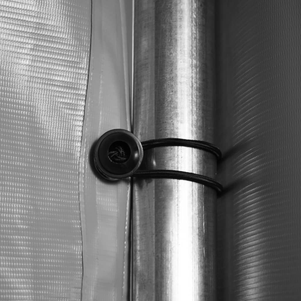 Storage Tent PVC 5x10 m Grey
